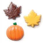 Leaf & Pumpkin Minis Mold - Mm1094