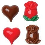 Rose & Heart Minis Mold - Mm0159