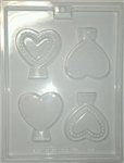 Heart On Stand Mold - Ecv635