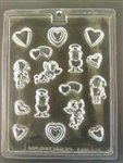 Valentine Assortment Mold - Ecv695