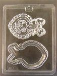 Be Mine Heart Pour Box Mold - Ecv699