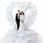 Petite Heart Of Fancy Wedding Topper (104-932)