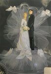 Sweetness Black Tuxedo Blonde Wedding Topper (101-153)