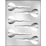 1 1/2" Heart Lolly Mold (90-1201)