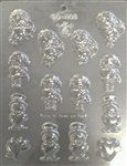 Multiple Cherubs With Hearts Mold (90-1108)