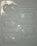 Santa Face Sucker Mold - Il224A
