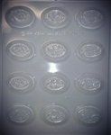 Christmas Assortment Ovals Mold - IL244