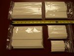 7/32 X 7" Pointed Taffy Apple Sucker Sticks - 250 Pack