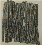 4" Halloween Paper Twist Ties - 100 Pack