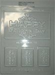Fathers Day Card Mold - Il741