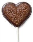 Scrolled Heart Pop Mold - Mm8104