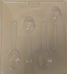 Decorated Spoons Mold - Mm0126