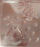 Rose Pour Box Flowers Mold - Mm0092