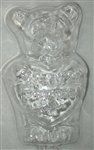 Teddy Bear With Heart Pretzel Mold - Il616P