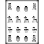 Easter Assortment Hard Candy Mold (8H-2114)