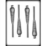 4" Carrot Sucker Hard Candy Mold (8H-2257)