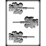 Bear With Tree Sucker Hard Candy Mold (8H-4250)