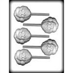 Santa Face Sucker Hard Candy Mold (8H-4286)