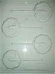 Candle Wreath Sucker Hard Candy Mold (8H-4935)