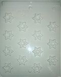 Star Of David Hard Candy Mold (8H-7011)