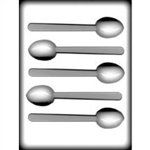 1-7/8' Mocha Spoon Hard Candy Mold (8H-9980)