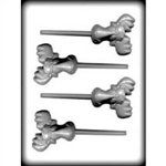 Moose Head Sucker Hard Candy Mold (8H-11126)