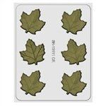 Maple Leaf Sucker Hard Candy Mold (8H-13111)