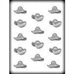 1-3/4" Hats Hard Candy Mold (8H-13708)