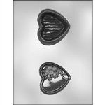 Heart Pour Box With Roses Mold (90-1302)