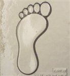 Barefoot Print Mold - Caao108