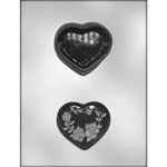 3-1/4" Heart Pour Box Mold (90-1306)