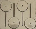 2-3/4" Round Sucker Mold - Cak123