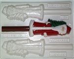 Santa With Tree Pretzel Mold - Ccc129