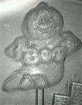 Pumpkin Head Boo Sucker Mold (Cch027)