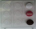 Bite Size Oval Mom Mint Mold - Ccm009