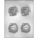 2-1/2" 3D Rose Head Mold (90-13161)