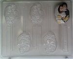 Bride & Groom Nuestra Boda Sucker Mold - Ccspl016
