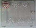 Xv Anos Hearts Sucker Mold - Ccv095
