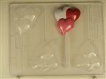 Heart Balloons Sucker Mold - Ccv184