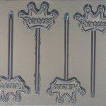 Princess Crown Sucker Mold - Cak216