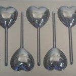 Valentine Heart Sucker Mold - Cav140
