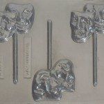 Drama Comedy Mask Sucker Mold - Caao165