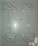 Roller Blades Sucker Mold - Cas161
