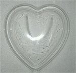 2-1/2" Valentine Heart Sucker Mold - Cav252