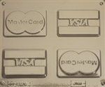 Visa Mastercard Mold - Caj186