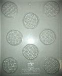 Small Round Waffle Mold - Caf162