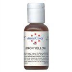 Lemon Yellow Soft Gel Paste - Americolor 107
