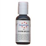 Warm Brown Soft Gel Paste - Americolor 131