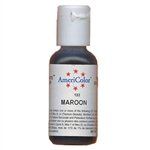 Maroon Soft Gel Paste - Americolor 133