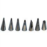 Frill Tube Set Of Seven Decorating Tips